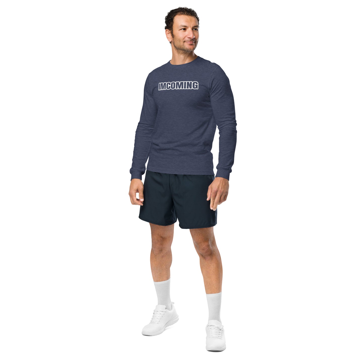 OG IMCOMING WHITE Long Sleeve Tee
