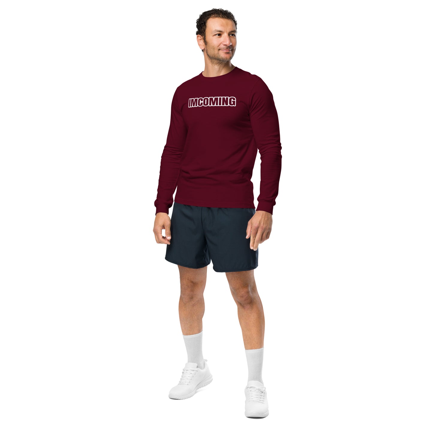 OG IMCOMING WHITE Long Sleeve Tee