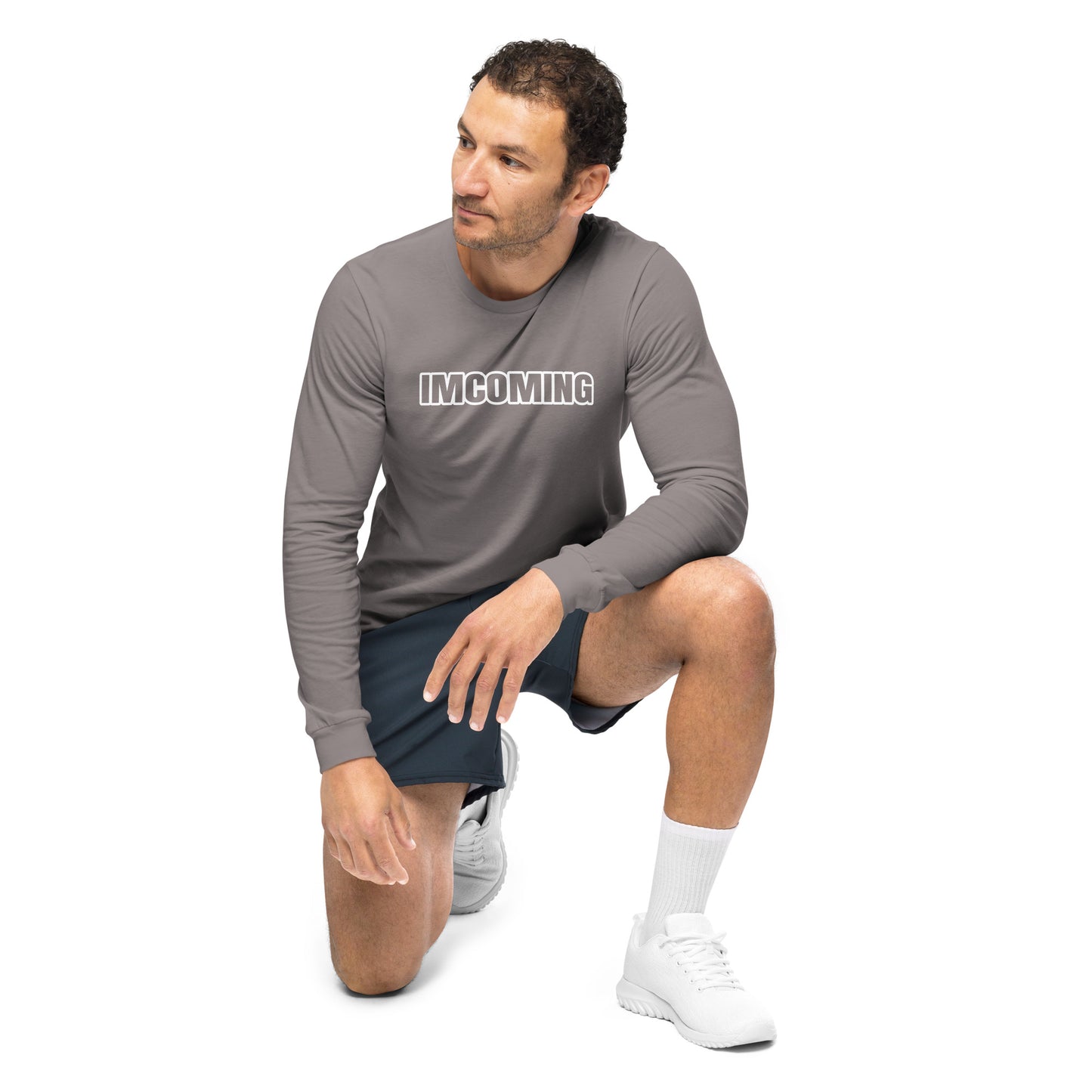 OG IMCOMING WHITE Long Sleeve Tee