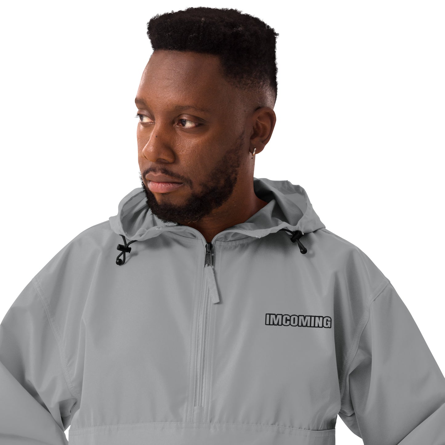 OG IMCOMING BLACK Champion Packable Jacket