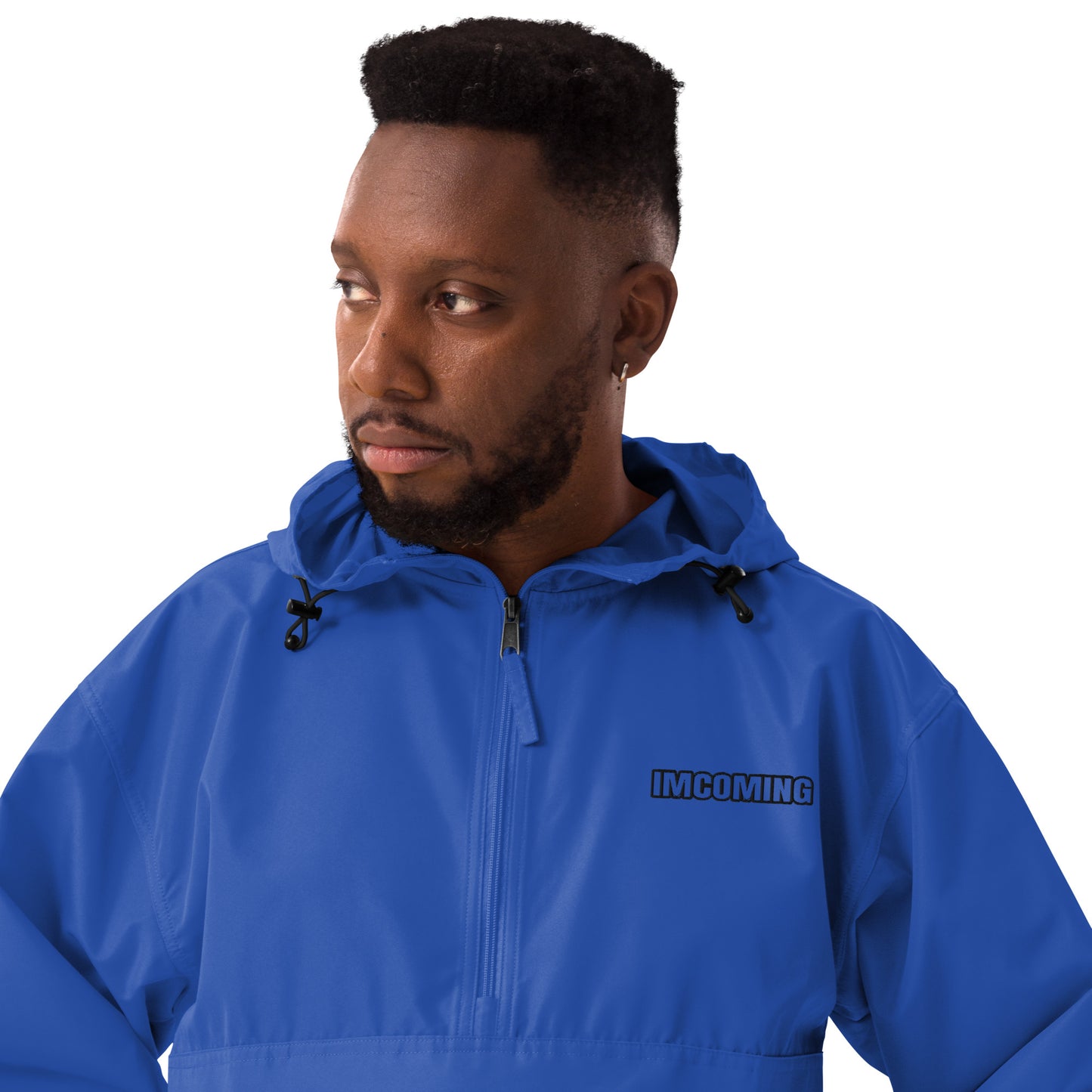 OG IMCOMING BLACK Champion Packable Jacket