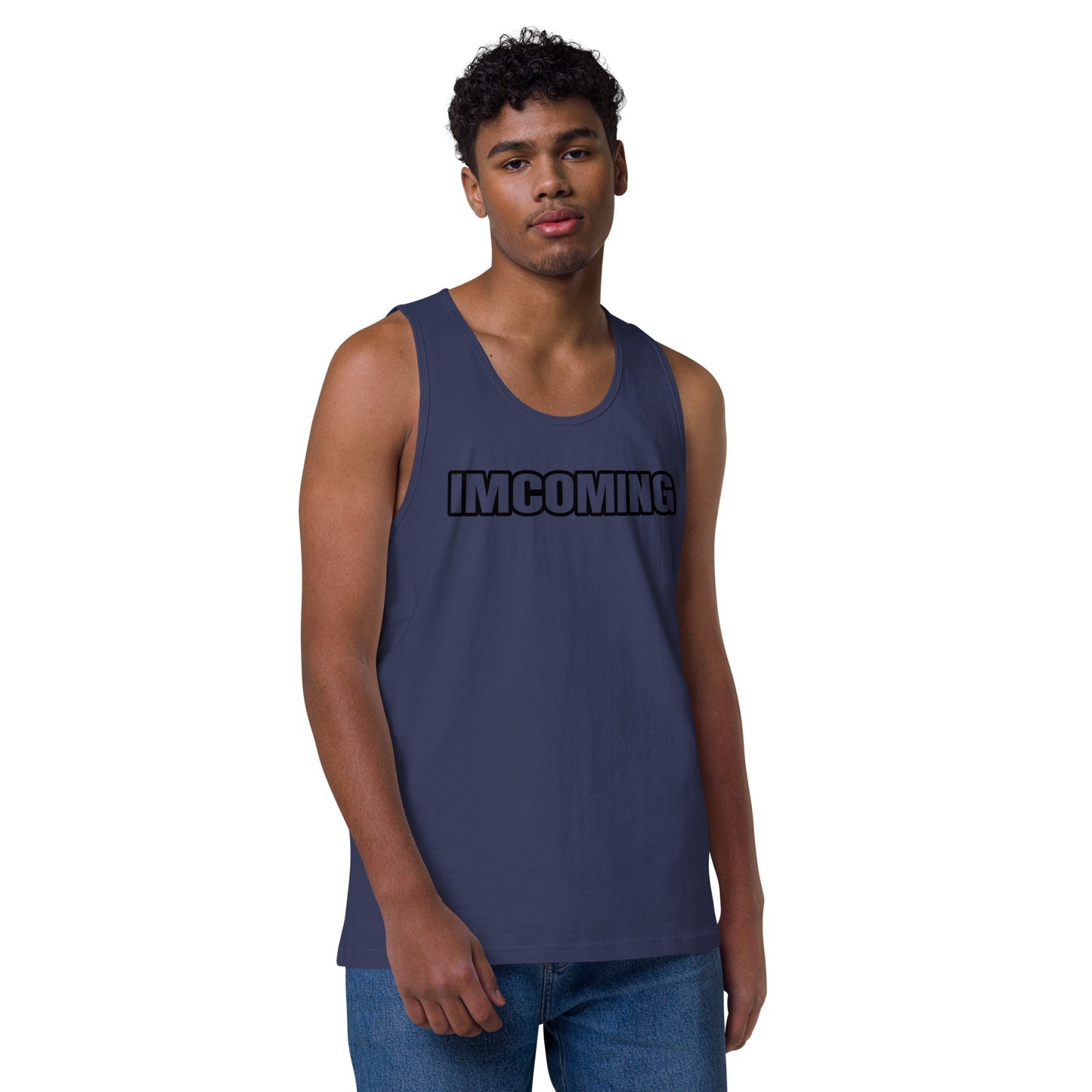 OG IMCOMING BLACK tank top