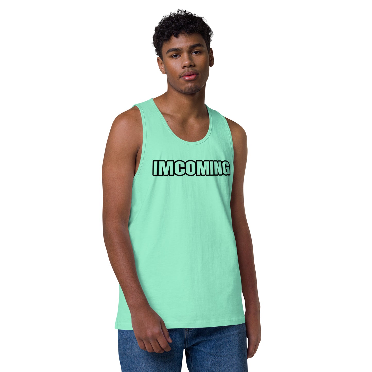 OG IMCOMING BLACK tank top