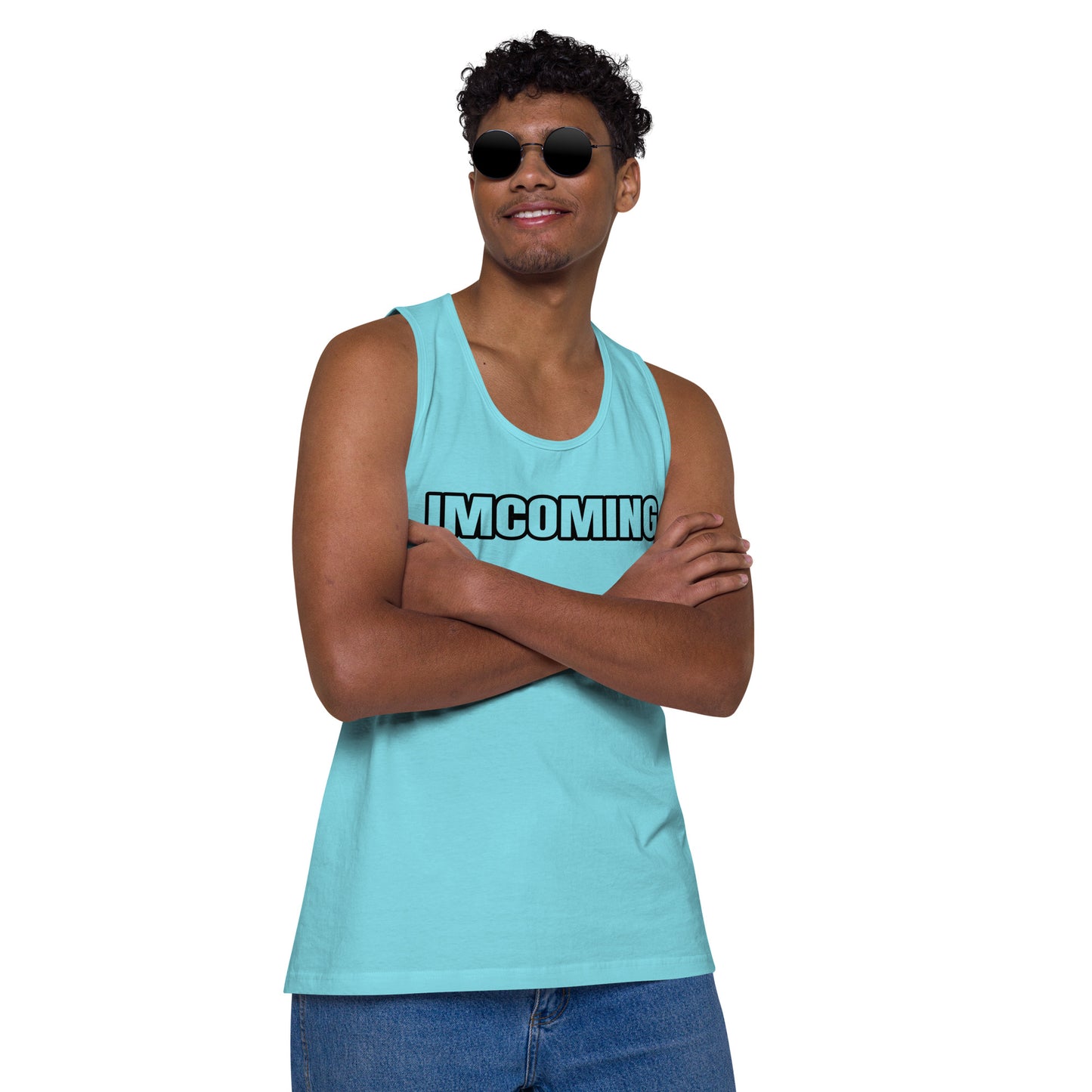 OG IMCOMING BLACK tank top