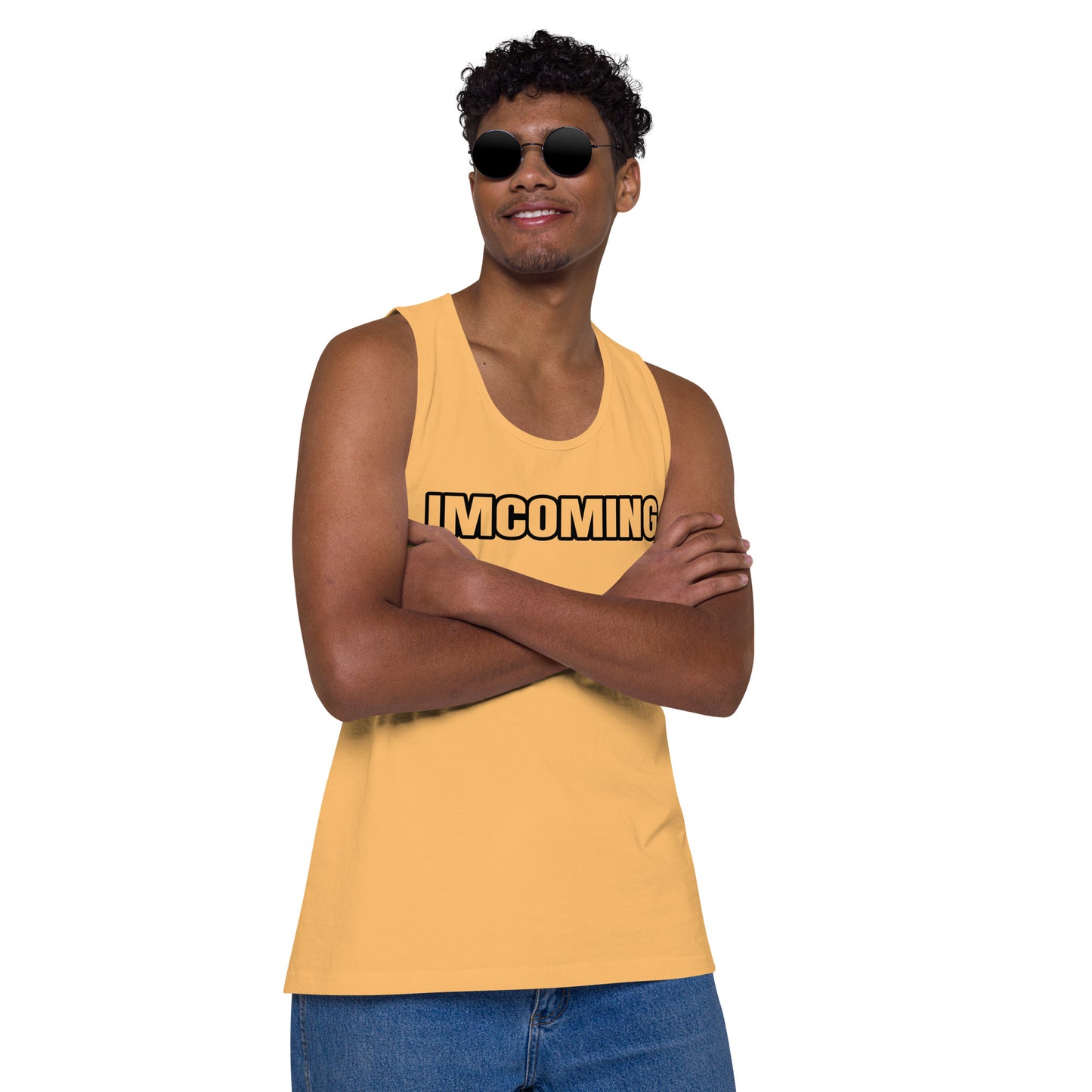 OG IMCOMING BLACK tank top