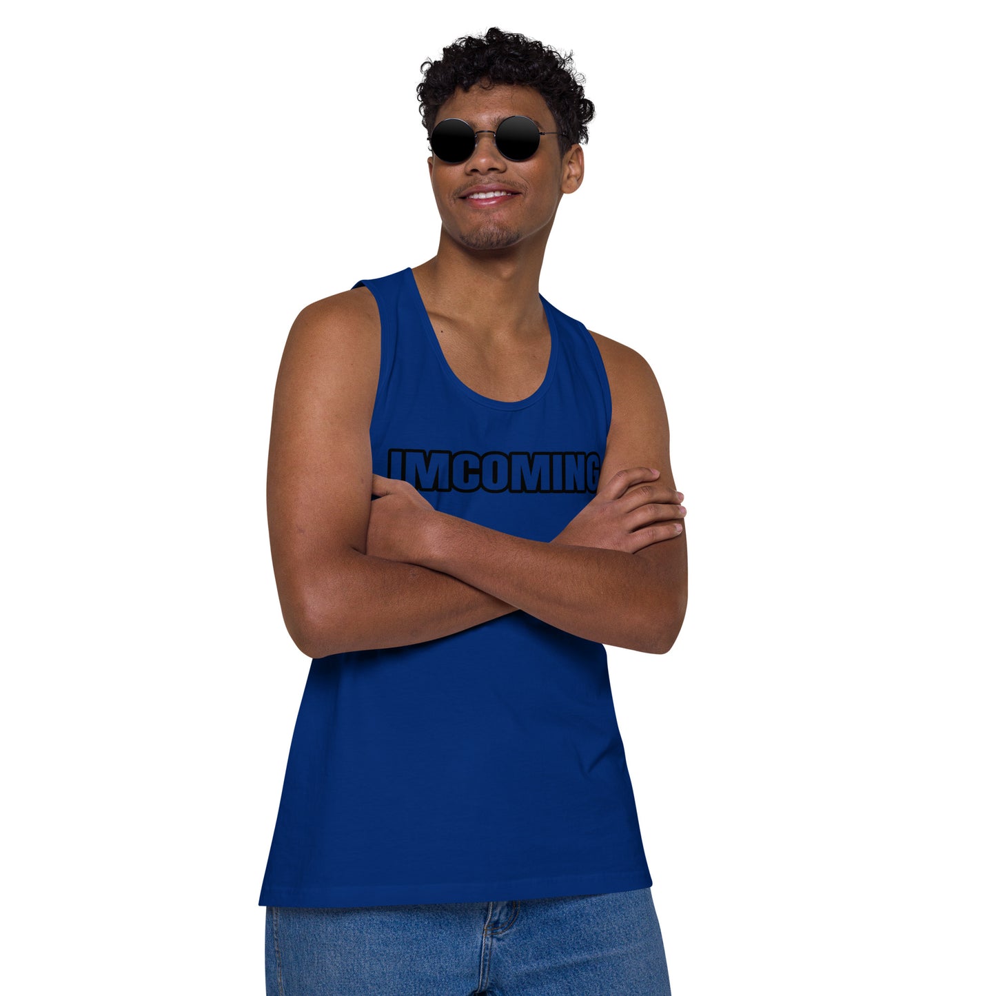 OG IMCOMING BLACK tank top