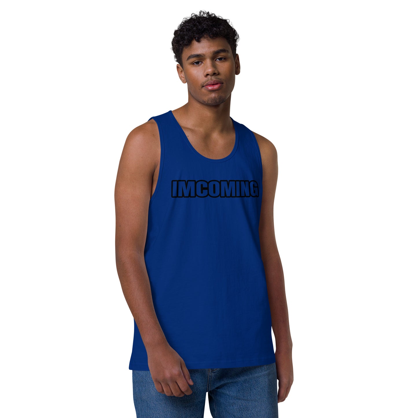 OG IMCOMING BLACK tank top