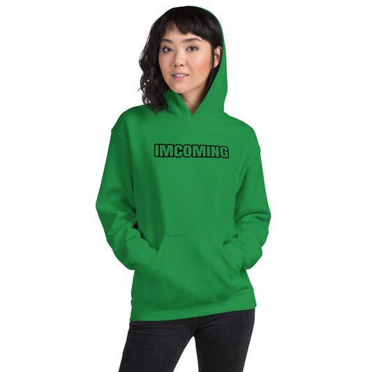 OG IMCOMING BLACK HOODIE