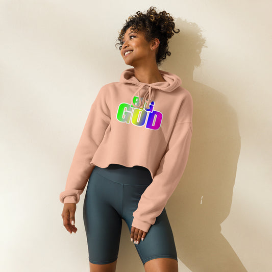 Big God Crop Hoodie